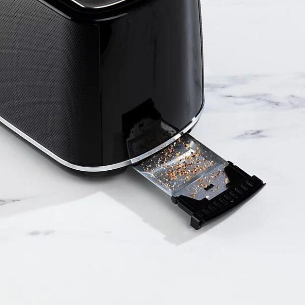 Daewoo Stirling 2 Slice Toaster Black SDA2627 - Image 3