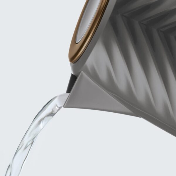 Russell Hobbs Groove Grey Cordless 1.7L 3000W Kettle - Image 5