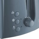 Russell Hobbs Textures 2-Slice Toaster 850 W, Grey 21644