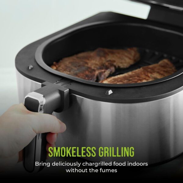 Tower Vortx 5 in 1 Air Fryer and Grill with Crisper 5.6L 1700W Black - Image 5