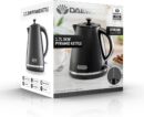 Daewoo Stirling 1.7L Pyramid Electric Kettle 3000w Black SDA2624