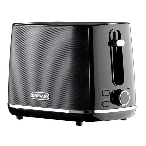 Daewoo Stirling 2 Slice Toaster Black SDA2627