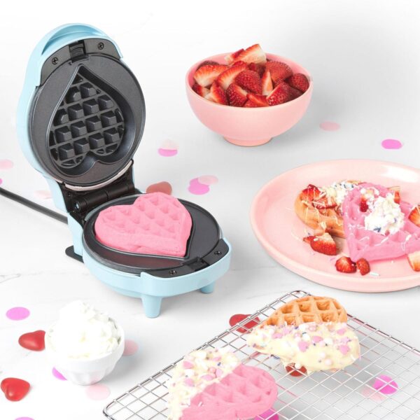 Giles & Posner Mini Waffle Maker – 5-in-1 Non-Stick Waffles, Snack Maker - Image 2
