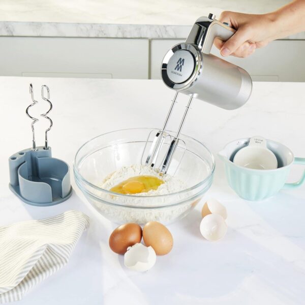 Progress WW Hand Mixer Easy-Store Dough Hooks & Mixing Beaters 300 W - Image 6