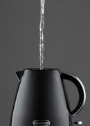 Daewoo Stirling 1.7L Pyramid Electric Kettle 3000w Black SDA2624