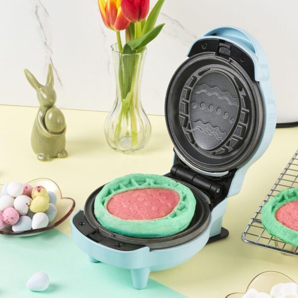Giles & Posner Mini Waffle Maker – 5-in-1 Non-Stick Waffles, Snack Maker - Image 3