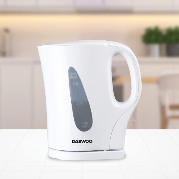 Daewoo Cordless Kettle 1.7Litre - White - Image 2